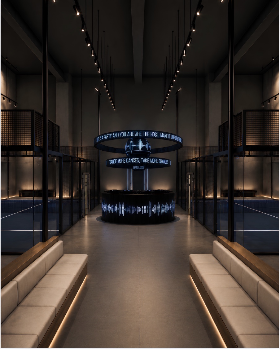 Pulse Indoor Padel Club interior court